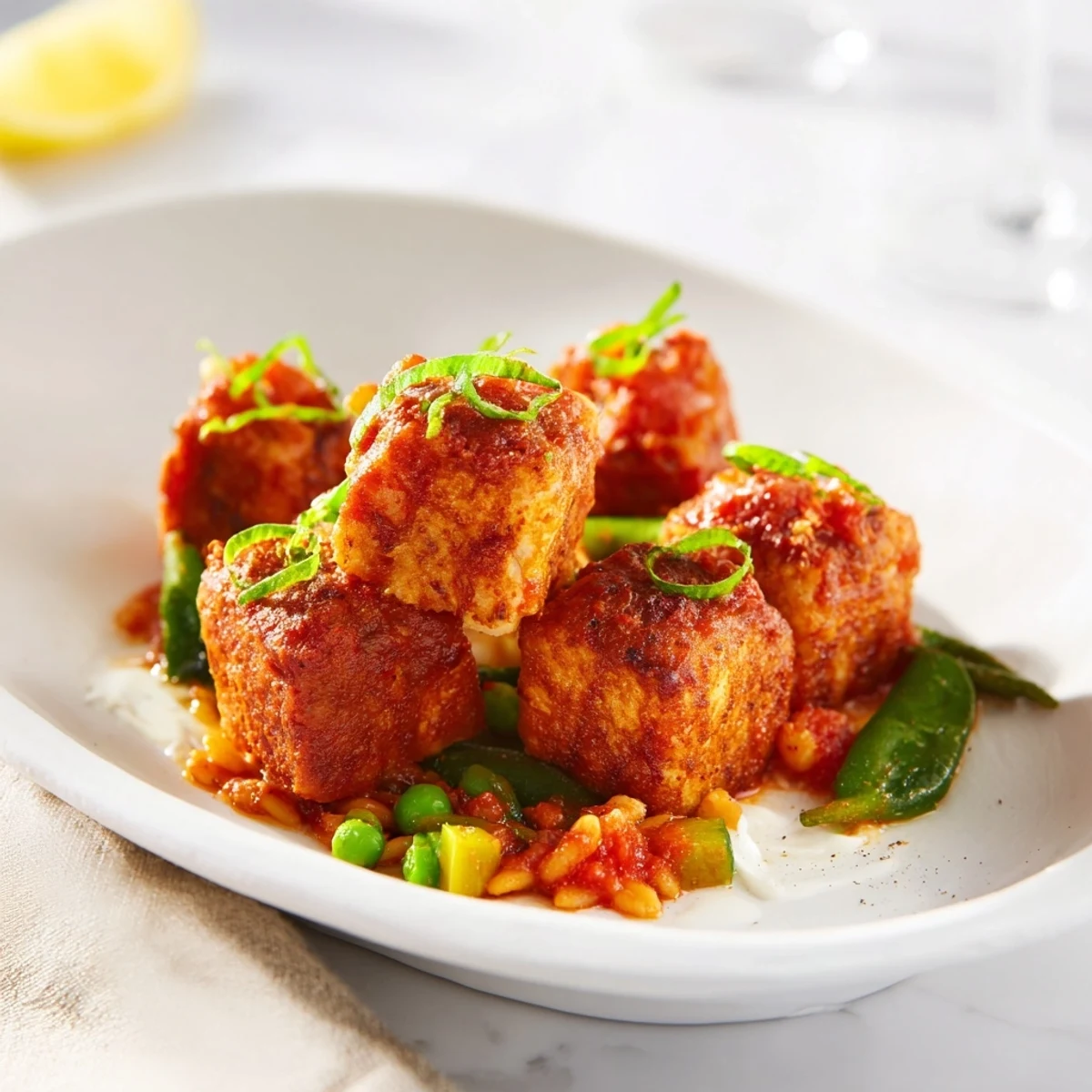 Smoky Mediterranean Lamb Orzo