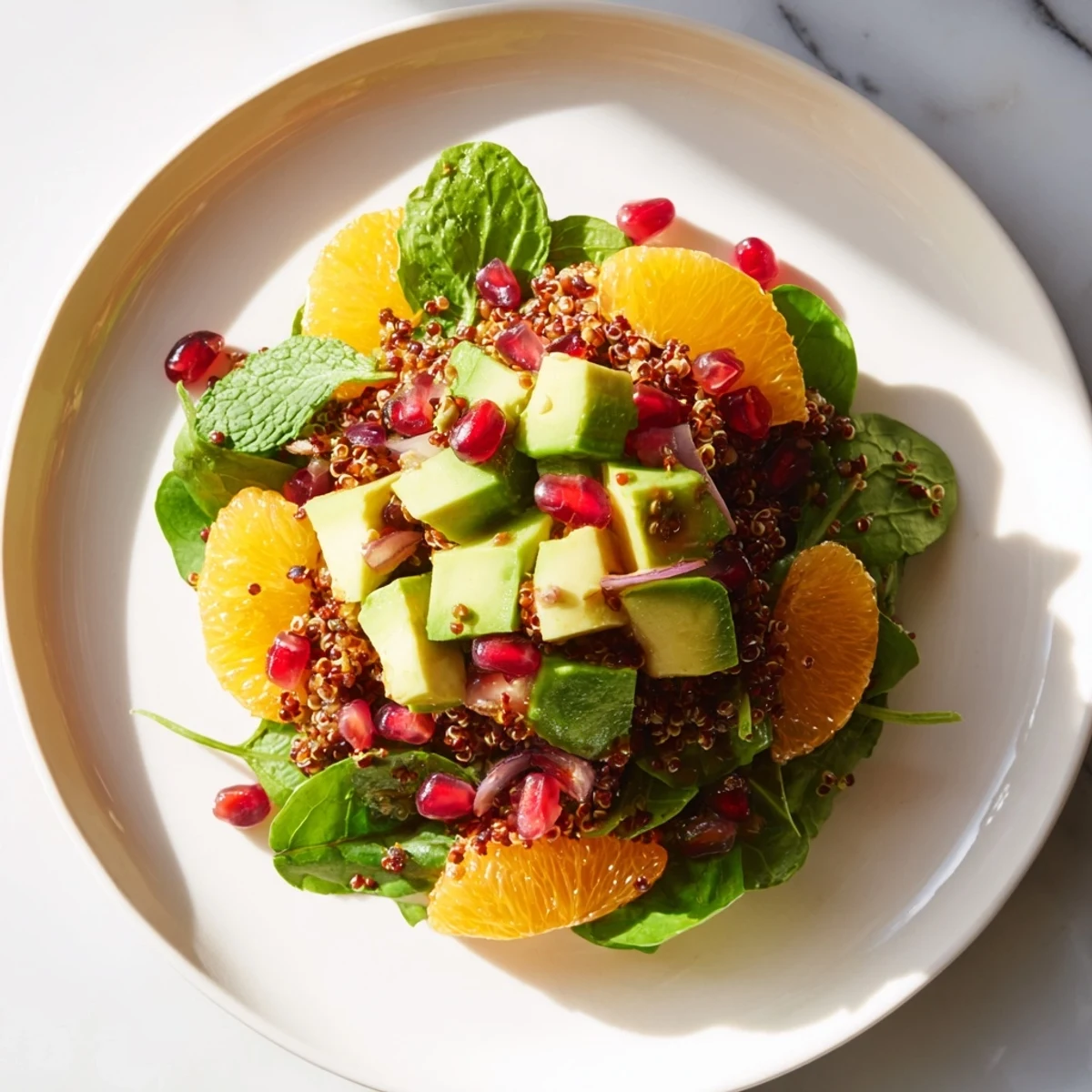Fresh Citrus Avocado Quinoa Bowl