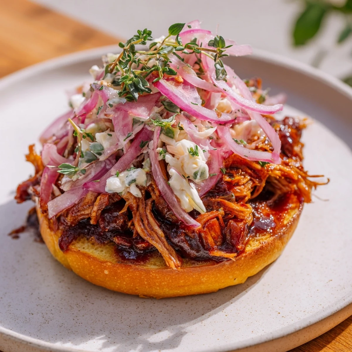 Fire-Kissed BBQ Pulled Pork