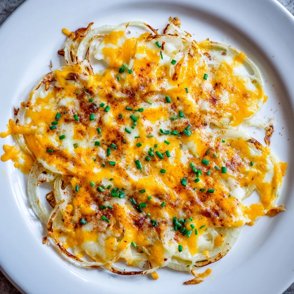 Mouthwatering image of fresh-baked crispy onion cheese chips, perfect savory snack or appetizer.