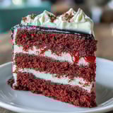 Betty Boop Cake displays red velvet layers, glossy black fondant hair, and bright white eyes for a retro dessert.