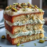 Spring Birthday Lemon Pistachio Cake