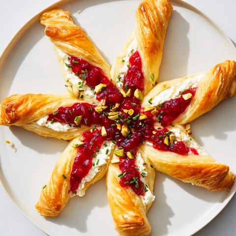 Cranberry Christmas Star