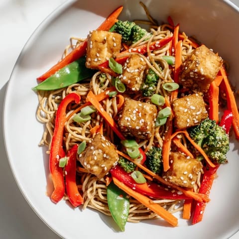 Sesame Ginger Tofu Stir-Fry
