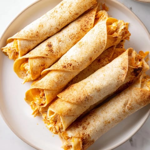 Crispy Air Fryer Taquitos
