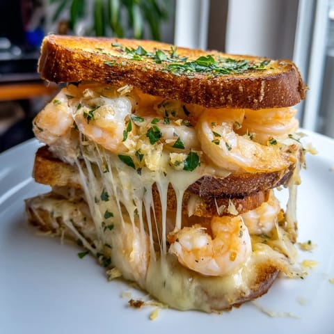Garlic Butter Shrimp Cheese