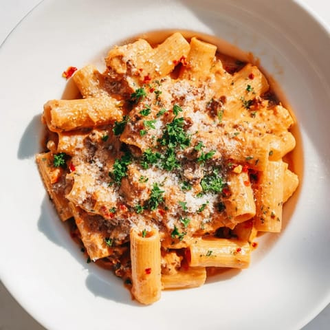 Gigi Hadid Style Spicy Rigatoni