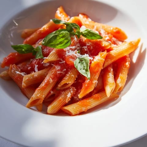 Golden Parmesan cheese sprinkled over freshly made Microwave Bowl Pasta, ready for a quick, fulfilling meal.