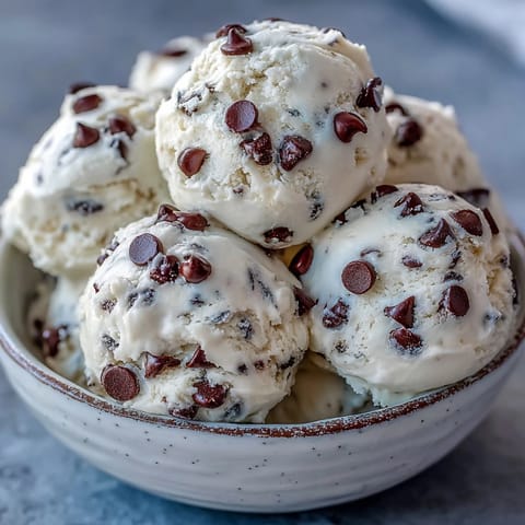 Visually impaired users can imagine a rich, chilled dessert served in small scoops.