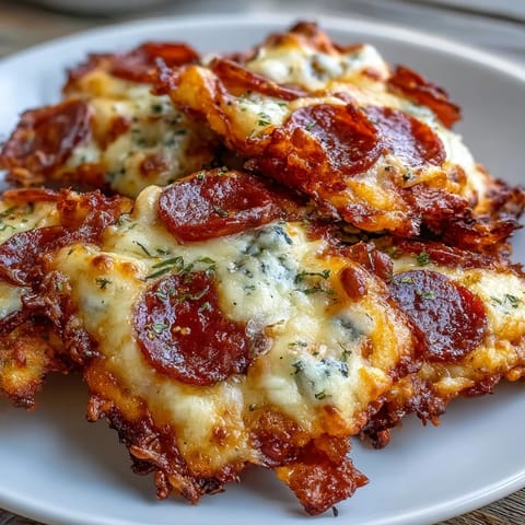 The Pepperoni Cheese Crisps offer a crunchy, keto-friendly snack perfect for game day gatherings.