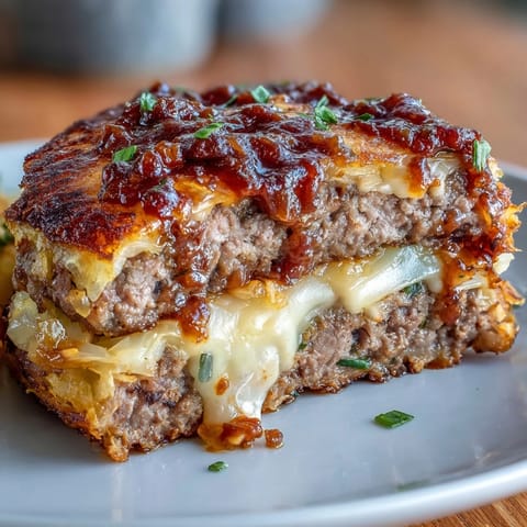 Healthy Oven-Baked Cabbage Burgers featuring tender cabbage and savory ground beef patties, ready for a low-carb dinner.