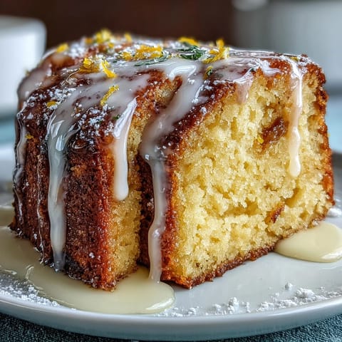 Limoncello Pound Cake Lemon