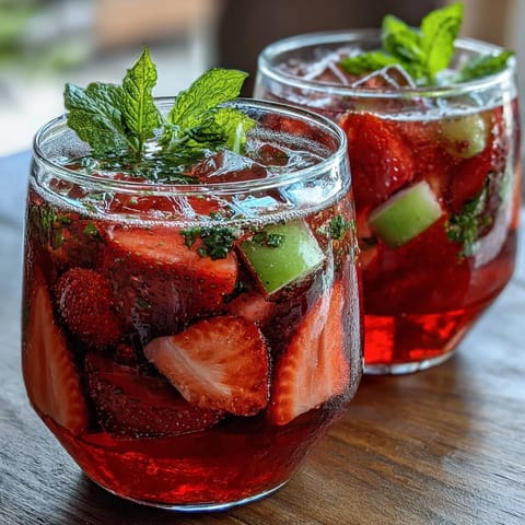 Refreshing Spring Sangria Mocktail with white grape juice, citrus slices, and fresh mint in a clear pitcher.