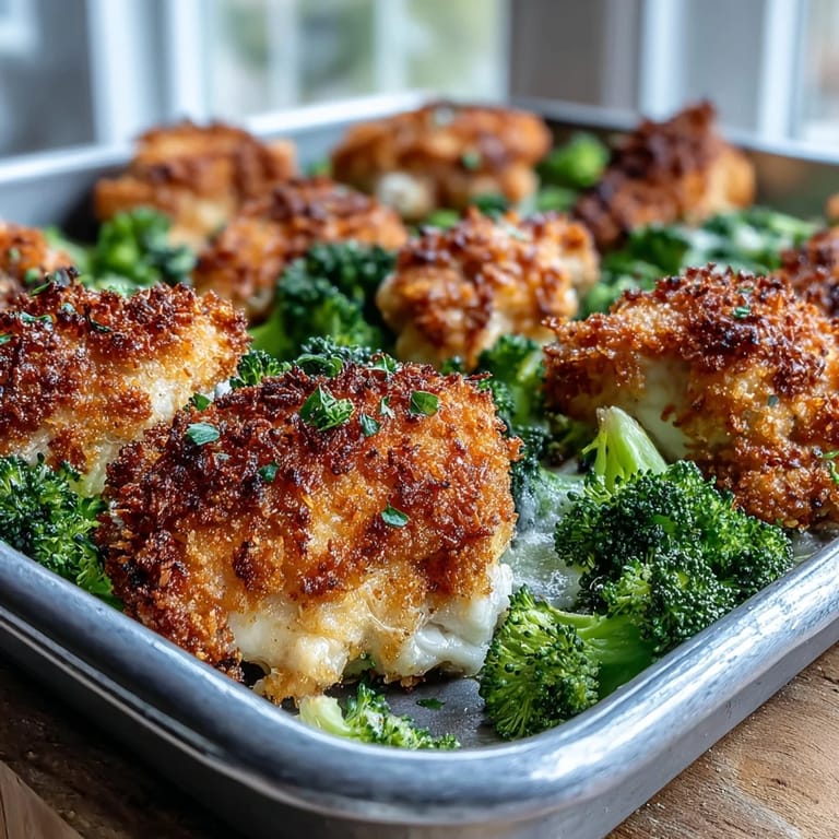 A quick, high-protein dinner on a single tray, garnished with fresh parsley.